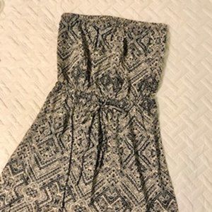 (3/$20) Strapless Mossimo Patterned Dress